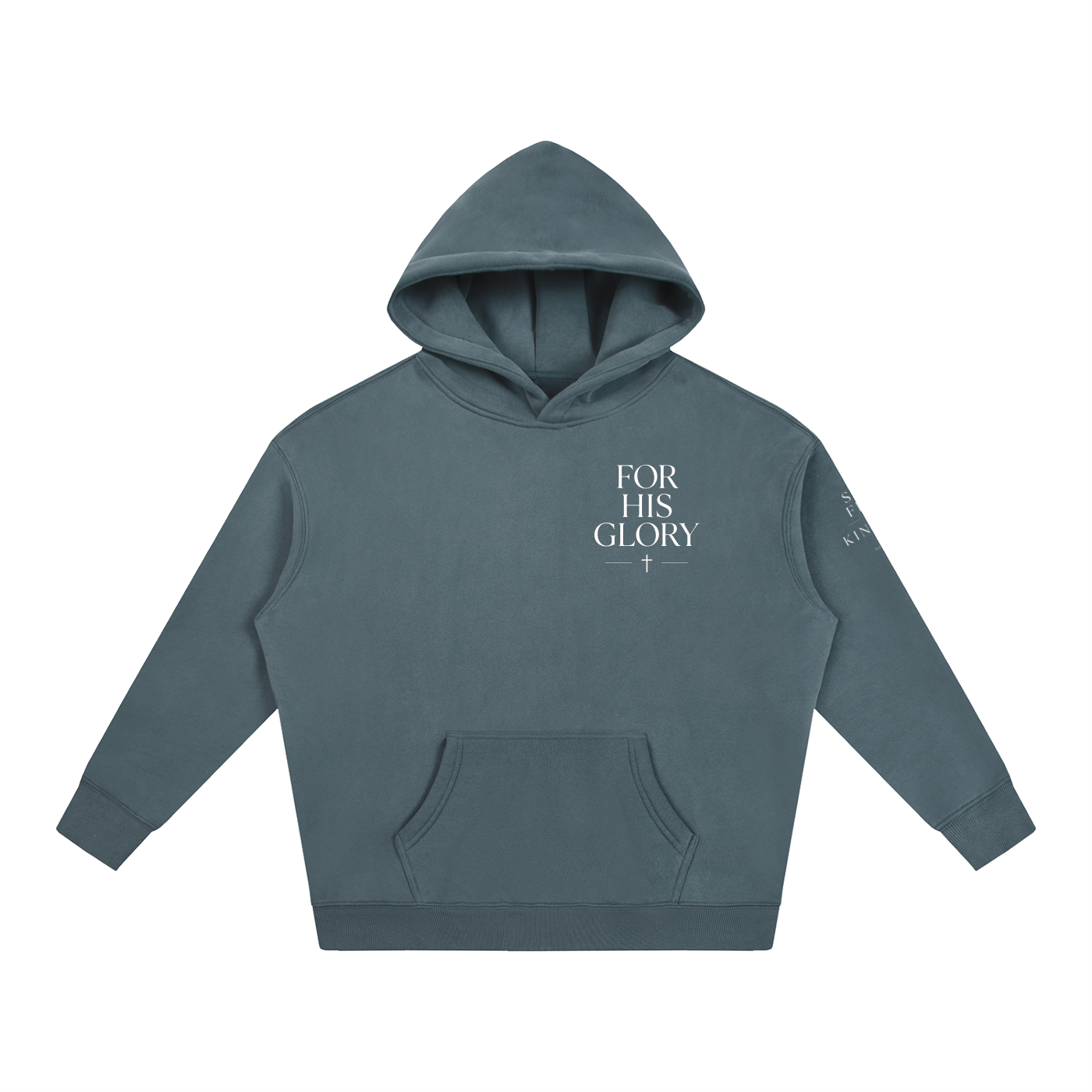"Seek First the Kingdom" Oversized Fleeced Hoodie