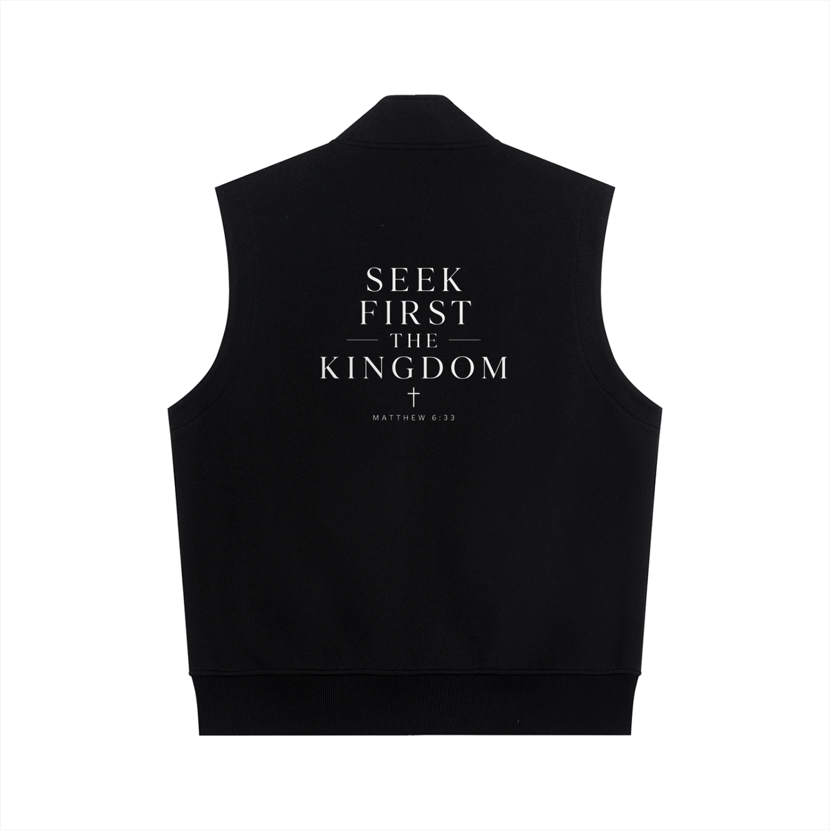 "Seek First the Kingdom" Essential Heavyweight Vest