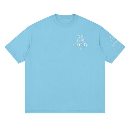 "Seek First the Kingdom" Loose Drop Shoulder T-Shirt