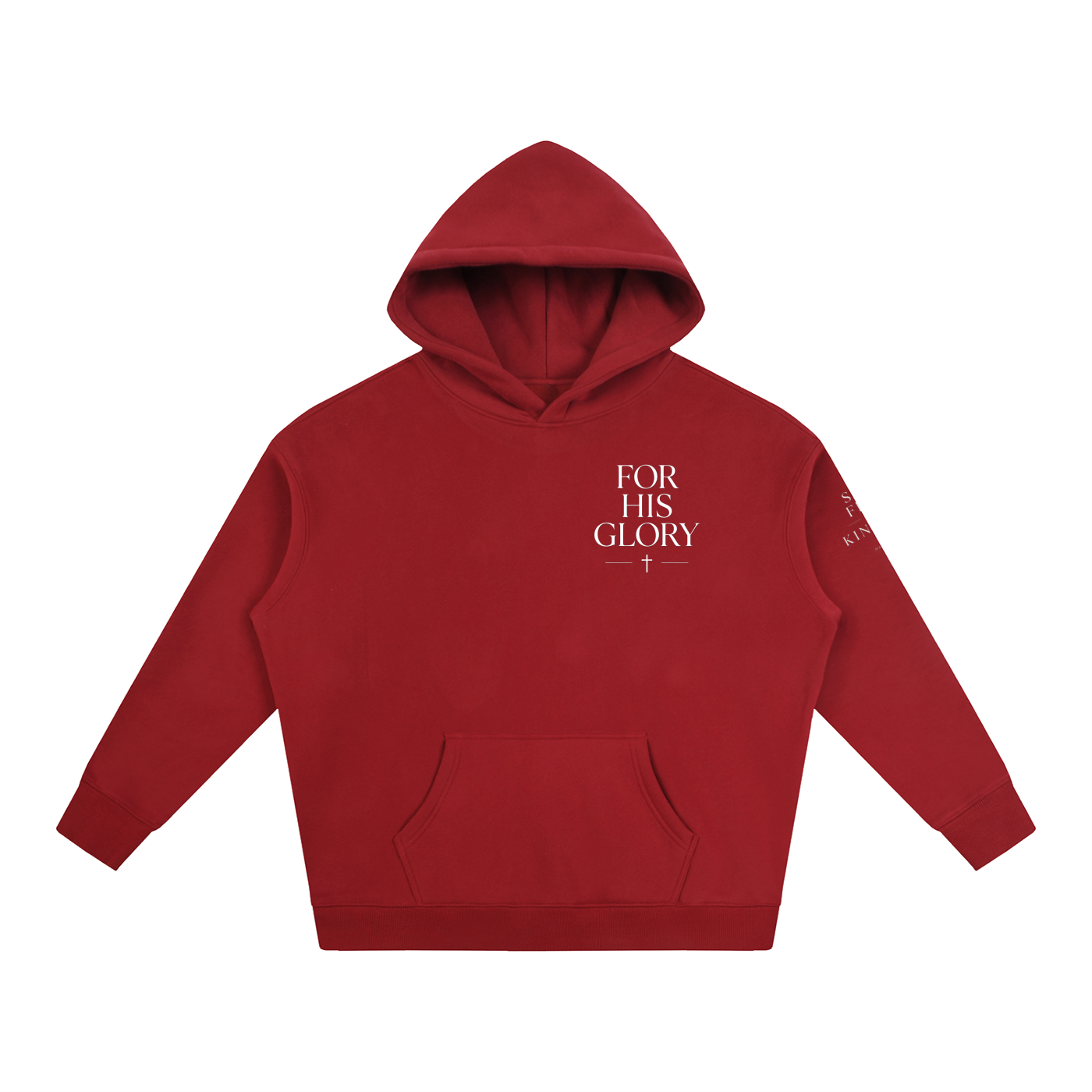 "Seek First the Kingdom" Oversized Fleeced Hoodie