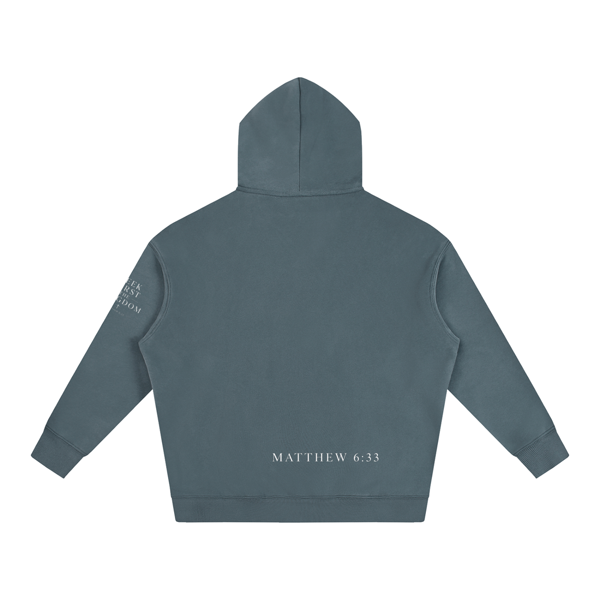 "Seek First the Kingdom" Oversized Fleeced Hoodie