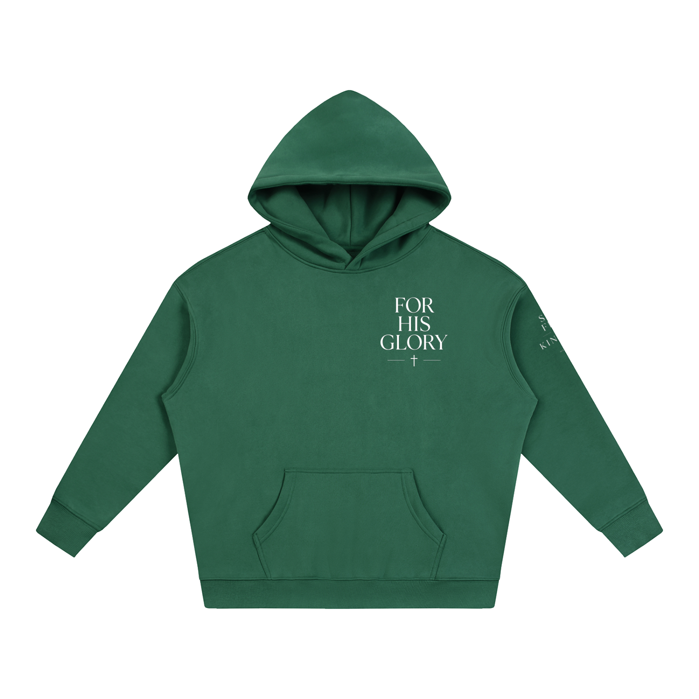 "Seek First the Kingdom" Oversized Fleeced Hoodie