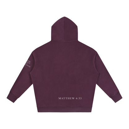 "Seek First the Kingdom" Oversized Fleeced Hoodie