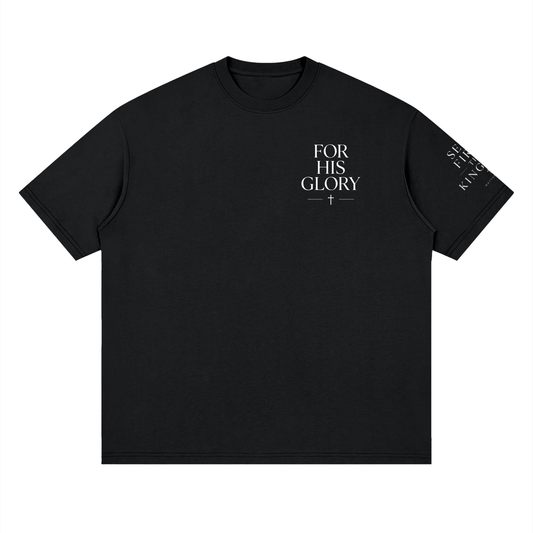 "Seek First the Kingdom" Loose Drop Shoulder T-Shirt