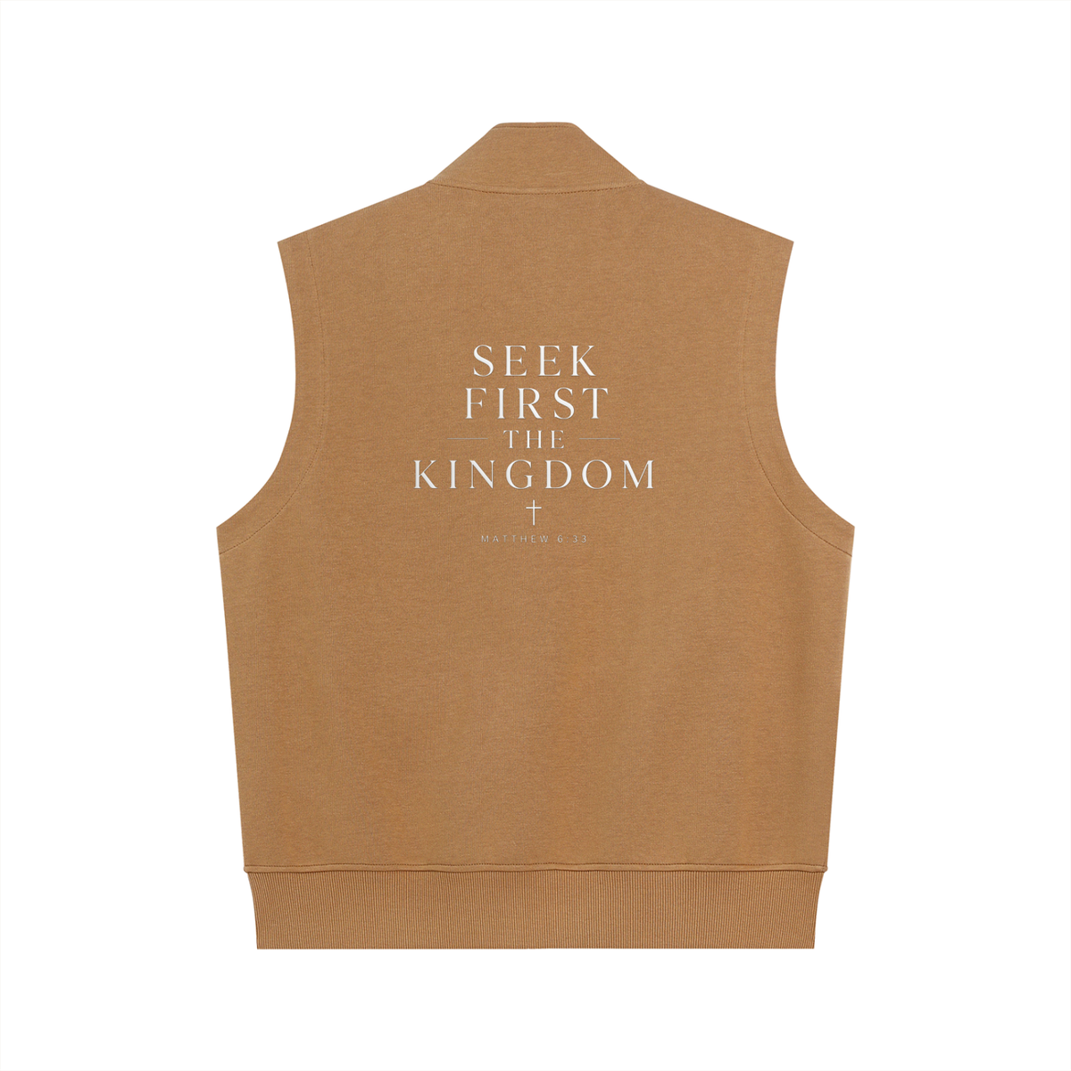 "Seek First the Kingdom" Essential Heavyweight Vest