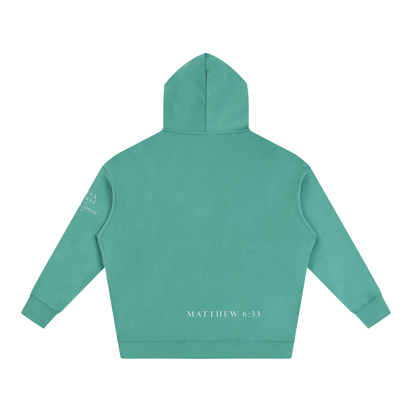 "Seek First the Kingdom" Oversized Fleeced Hoodie
