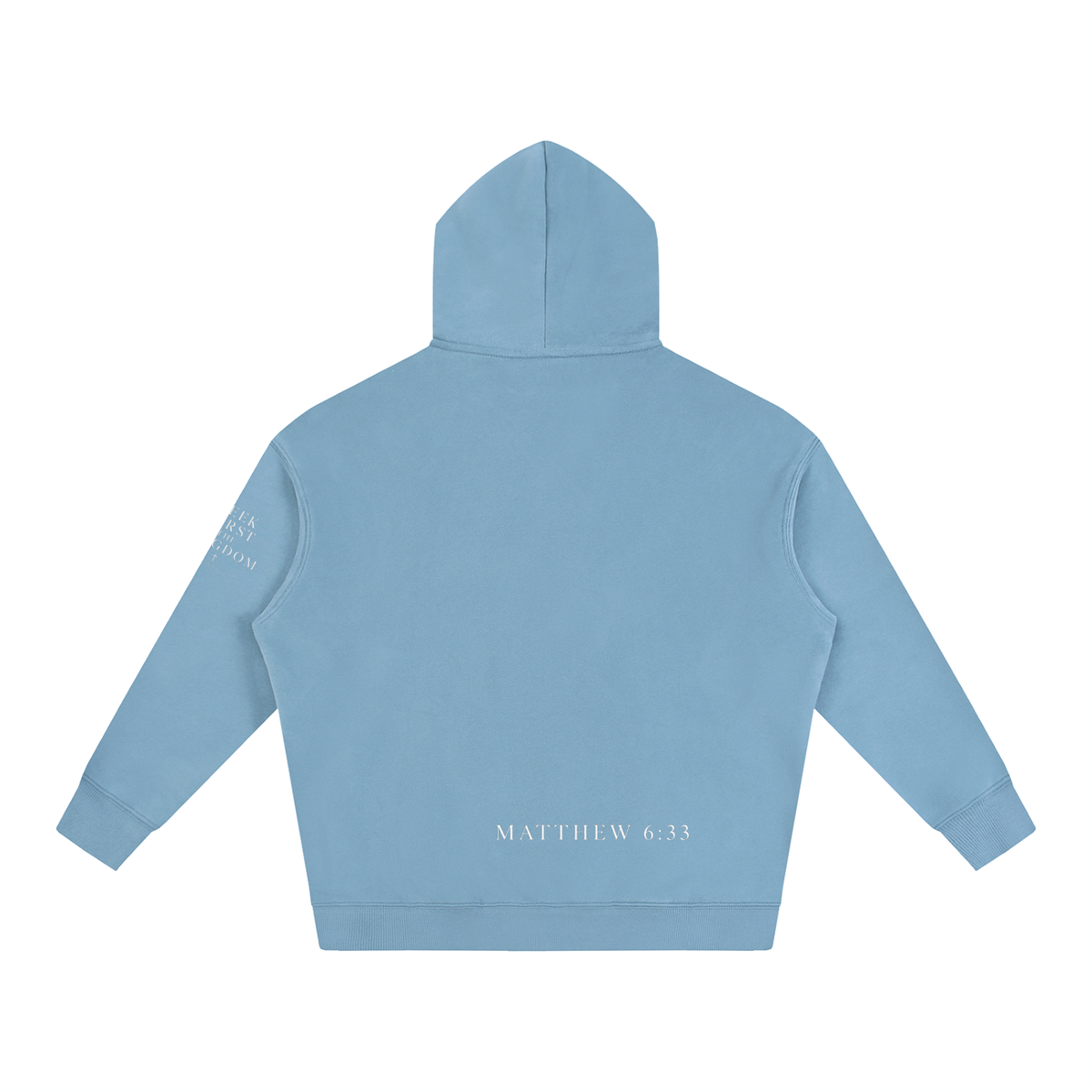 "Seek First the Kingdom" Oversized Fleeced Hoodie